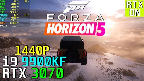 Forza Horizon 5 Dxr Rtx 3070 9900kf 1440p Youtube