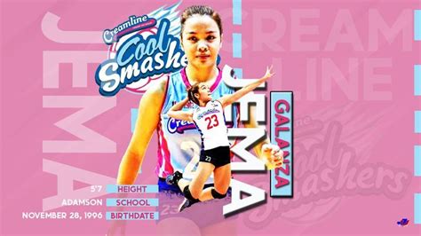 Jema Galanza Pvl Creamline Cool Smashers Volleyball Sports Wallpapers