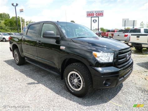 Black Toyota Tundra Trd Rock Warrior Crewmax X