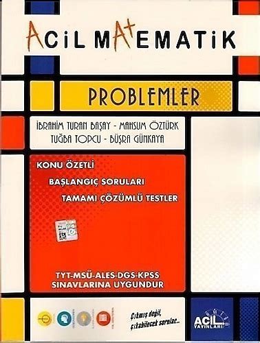 Acil Yay Nlar Tyt Matematik Problemler Konu Anlat Ml Soru Fasik L