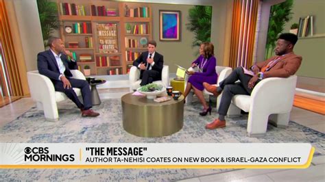 CBS News Host Clashes With Journalist About New Book On Israel In Tense