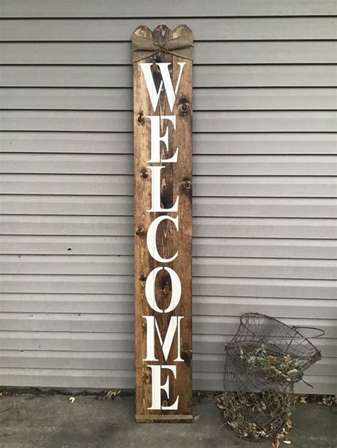 Welcome Novelty Sign Crafts Decor