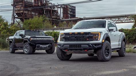 Ford F 150 Raptor R Vs Gmc Hummer Ev 3x Comparison