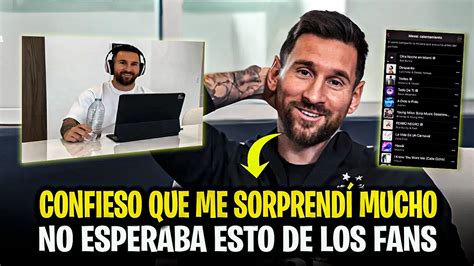 Urgente Messi Sorprende A Todos Al Lanzar Esto Dejo A Todos