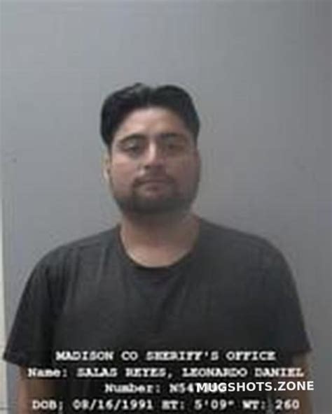 LEONARDO DANIEL SALAS REYES 04 21 2024 Madison County Mugshots Zone