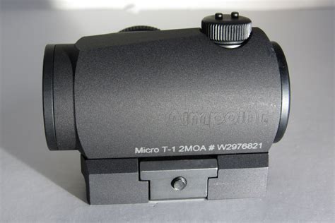 Aimpoint Micro T 1 2moa Tactical Red Dot Reflex Sight Matte Black