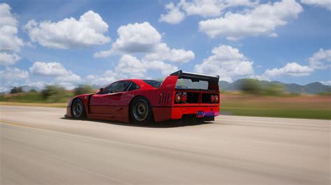 Ferrari F Car Screen Shot Forza Horizon Mexico Supercars