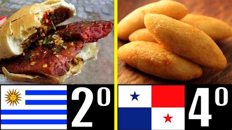 LOS 5 PAÍSES LATINOS CON LA PEOR COMIDA YouTube