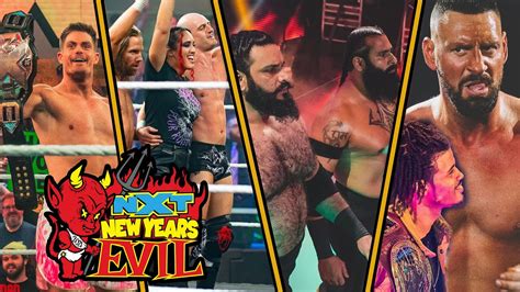 WWE NXT New Year Evil 11 January 2023 Highlights WWE NXT New Year