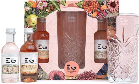 Edinburgh Gin Gifts Orange Blossom Mandarin Liqueur Rhubarb