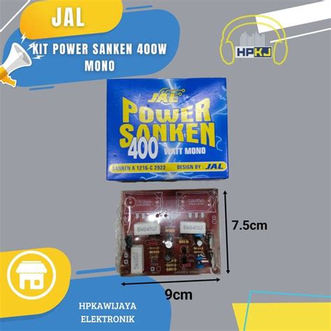 Jual PROMO JAL KIT POWER SANKEN 400W MONO Kit Jal Driver Sanken 400