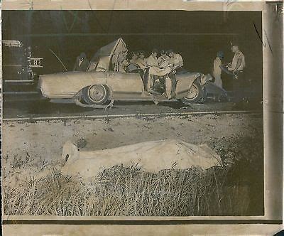 1967 Jayne Mansfield Death Accident Scene Original Press Photo Rare | #515121108