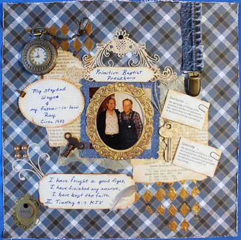 Primitive Baptist Preachers - Project Idea - Scrapbook.com