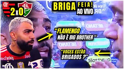 DEU NO MEIO ISSO É FLAMENGO NÃO É BIG BROTHER E VOCÊ GABIGOL