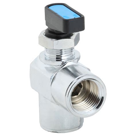 Aignep Usa In Chrome Plated Nickel Manual Two Way Ball Valve