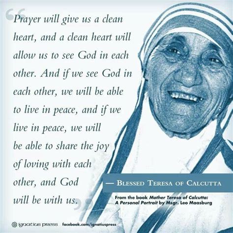 Prayer Mother Teresa Quotes. QuotesGram