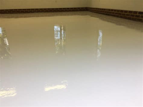 Pure white epoxy floor – The Epoxy Floor Company