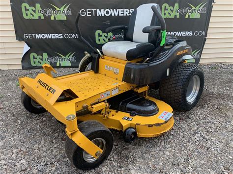 54 Hustler Raptor SD Zero Turn Mower W Only 302 Hours 64 A Month