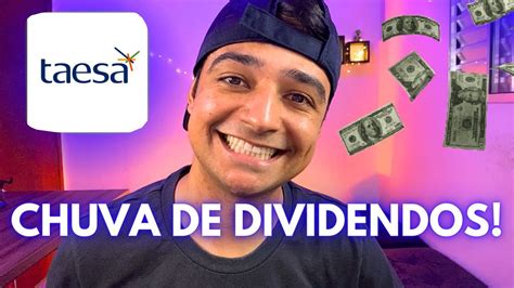 TAESA VEJA QUANTO Vou RECEBER De DIVIDENDOS YouTube