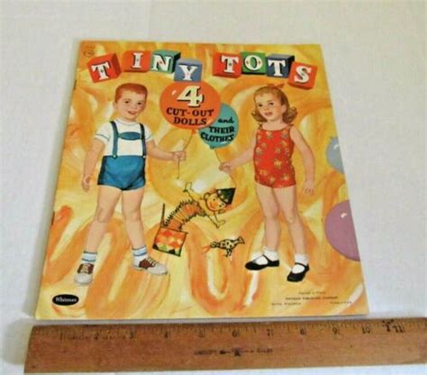 Tiny Tots Cut Out Dolls Uncut Paper Dolls Whitman Publishing