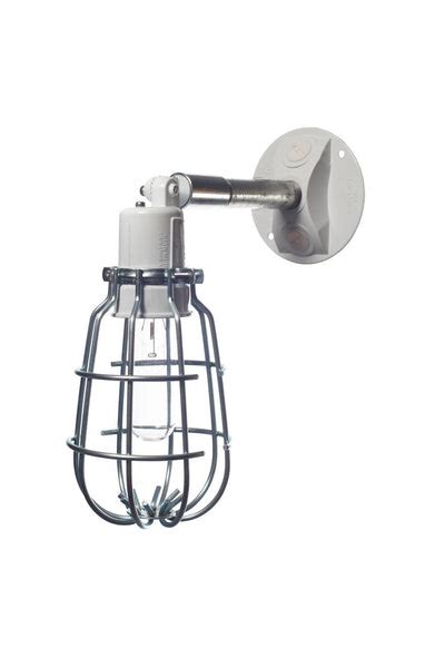 Industrial Wall Light Outdoor Wire Cage Exterior Wall Sconce Lamp Industrial Light Electric