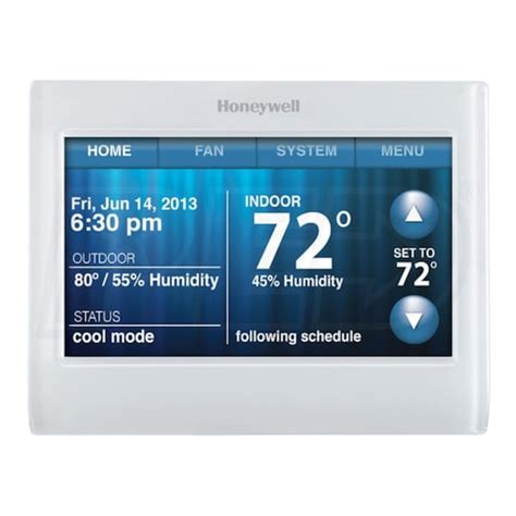 Honeywell Th9320wf5003 Home Resideo Wi Fi 9000 Wi Fi 7 Day