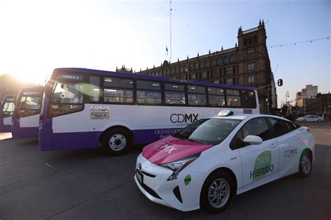 Implementan Nuevos Buses Y Taxis H Bridos En La Cdmx Centro Urbano