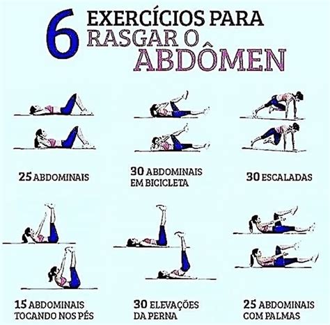 Pin em Exercícios em casa