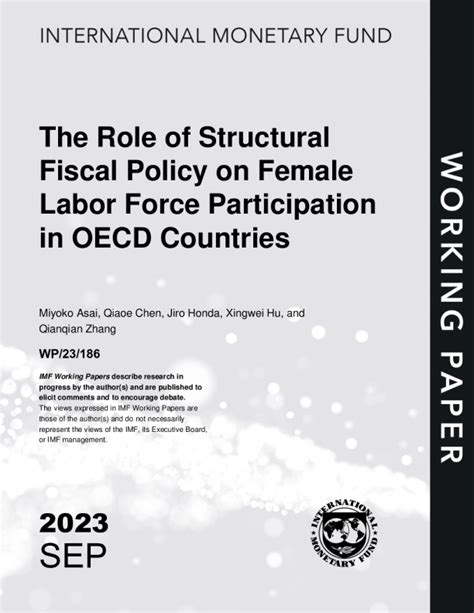 Oecd 国家结构性财政政策对女性劳动力参与的作用