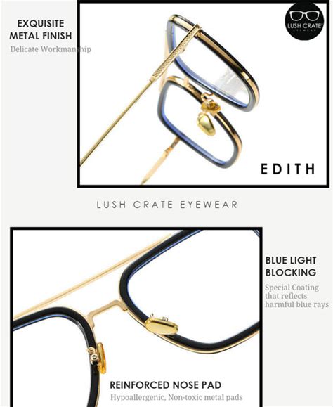 EDITH Blue Light Glasses - Lush Crate Eyewear - Lush Crates