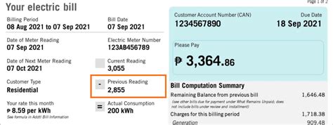 About your Meter | Meralco