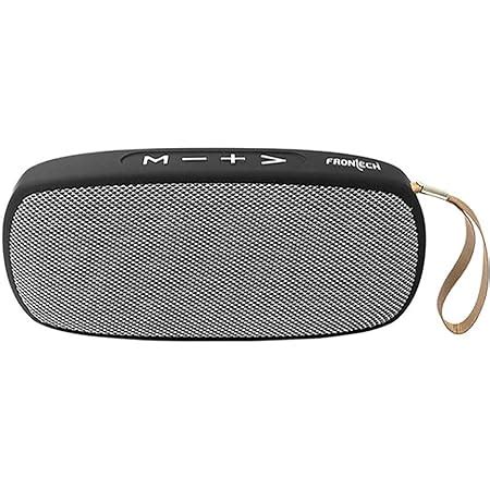 FRONTECH Bluetooth Speaker With Loud Stereo Sound Rich Bass Built In