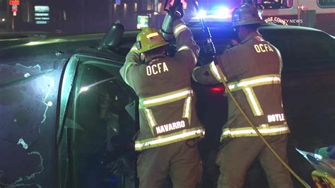 Santa Ana Driver Arrested After Crash That Trapped Woman Countynews Tv