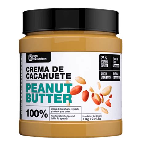 Crema De Cacahuete 1kg High Pro Nutrition Boteprote