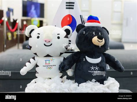 Pyeongchang Mascots Fotograf As E Im Genes De Alta Resoluci N Alamy