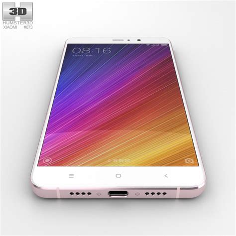 Xiaomi Mi 5s Plus Rose Gold 3D 모델 다운로드 전자 기기 on 3DModels org