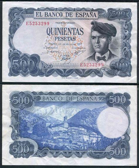 España 1971 Billetes Estado Español Nº 00508 EBC XF 500