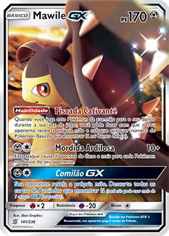 Mawile Gx Sintonia Mental Banco De Dados De Cards Do Estampas