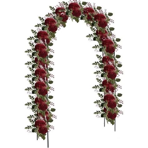 Arche De Jardin Pour Rosiers Plante Grimpante Arc De Mariage Metal