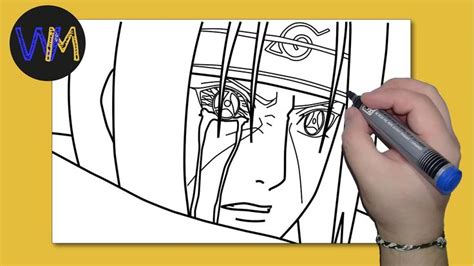 HOW TO DRAW ITACHI UCHIHA EASY