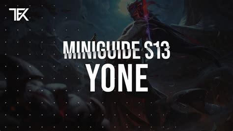 Yone Miniguide S Team Freekills Youtube