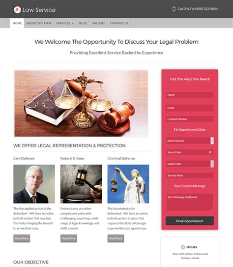 WordPress Themes For Lawyers Attorneys And Legal Sites Site Bloom