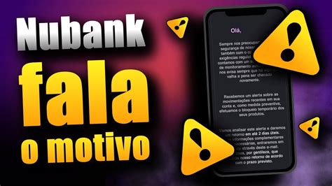 Urgente Nubank Bloqueando Contas Dinheiro Universamente Dia A Dia