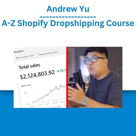 Andrew Yu A Z Shopify Dropshipping Course