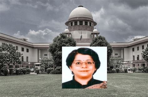 It Is Official Indu Malhotra Appointed Sc Judge [read Notification]