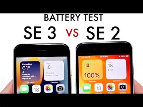 IPhone SE 2022 Vs IPhone SE 2020 Battery Comparison YouTube