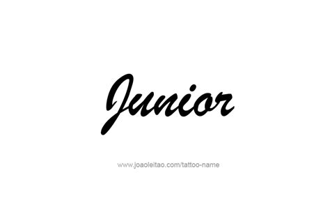 Junior Name Tattoo Designs Name Tattoos Name Tattoo Name Tattoo Designs