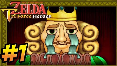 The Legend Of Zelda Triforce Heroes Gameplay Walkthrough Part 1