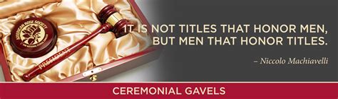 Gavel Factory - Ceremonial Gavels - Engraving, Awards & Gifts