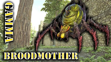 Gamma Broodmother Lysrix Boss Ark Survival Evolved YouTube